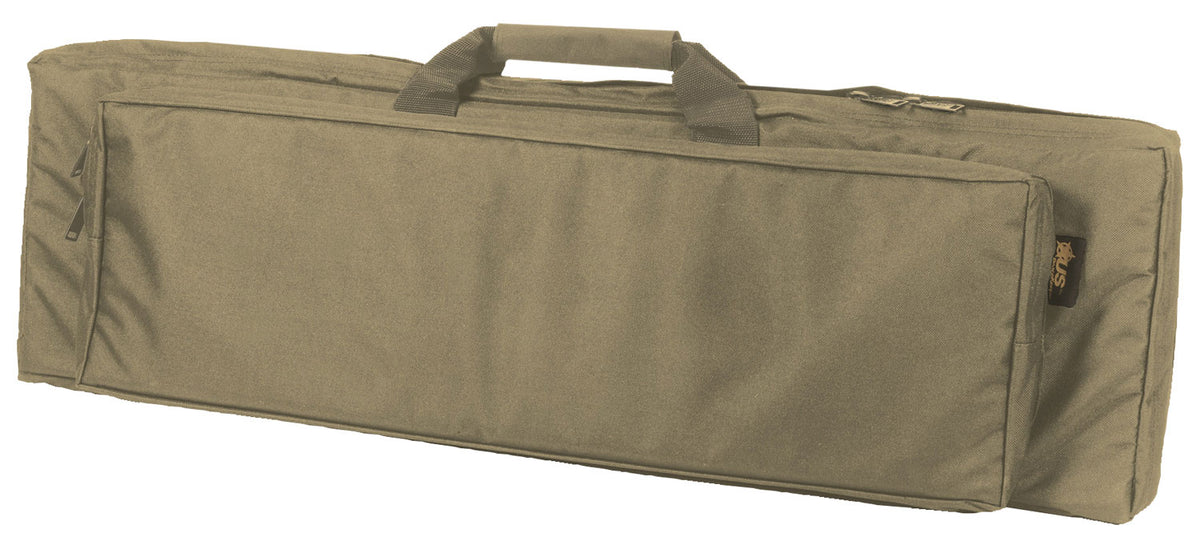 US PeaceKeeper P40036 RAT Case Water Resistant Tan 600D Polyester w/ Padding Adjustable Straps Air Vents & Front Pocket 