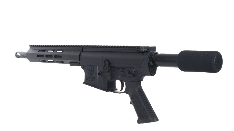 BC-10 .308 Pistol, 10.5" Parkerized Heavy Barrel, 1:10 Twist, Pistol Length Gas System, 9.5" M-LOK Rail
