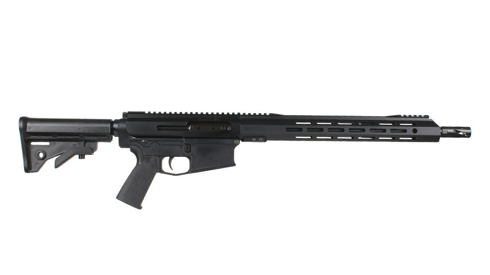 BC-10 .308 Side Charging Complete Rifle, 16" Black Nitride SOCOM Barrel, 1:10 Twist, Mid Length Length Gas System, 15" M-LOK Rail