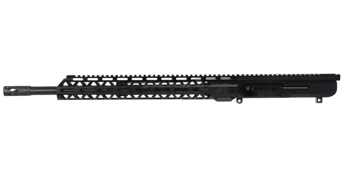 BC-10 .308 Upper Assembly, 18" Parkerized SOCOM, 1:10 Twist, Billet Lower, Mid Length Gas System, MLOK Split Rail