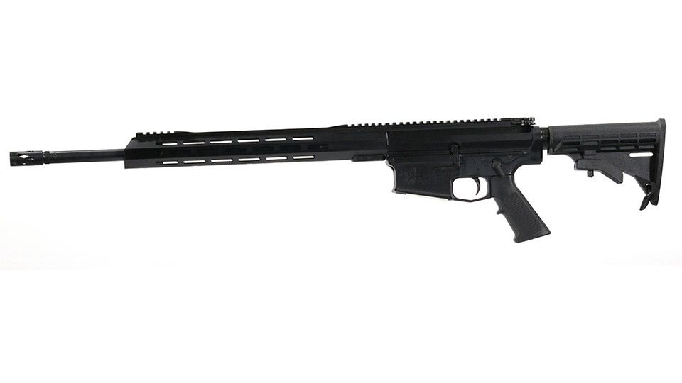 BC-10 .308 Rifle, 20" Black Nitride Mid Weight Barrel, 1:10 Twist, Rifle Length Gas System, 15" M-LOK Rail