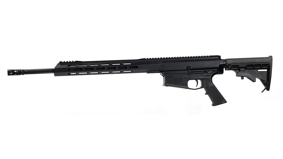 BC-10 .308 Side Charging Complete Rifle, 20" Black Nitride Mid Weight Barrel, 1:10 Twist, Rifle Length Gas System, 15" M-LOK Rail