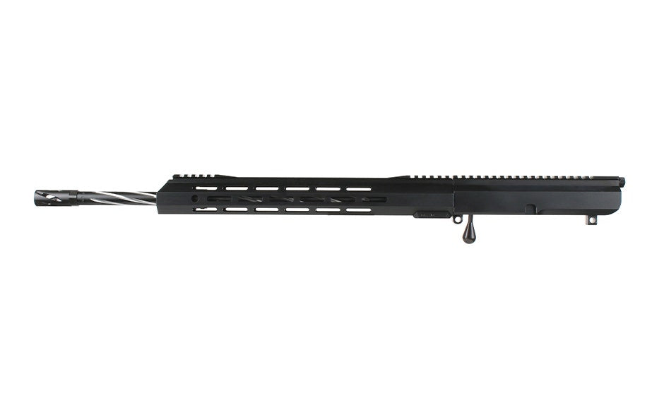 BC-10 .308 Bolt Action Style Complete Upper Assembly, 20" Black Nitride Stainless Heavy Barrel, 1:10 Twist, 15" M-LOK Rail