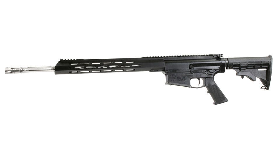 BC-10 .308 Forged Rifle, 20" 416R SS Straight Fluted Heavy Barrel, 1:10 Twist, Rifle Length Gas System, 15" MLOK Split Rail
