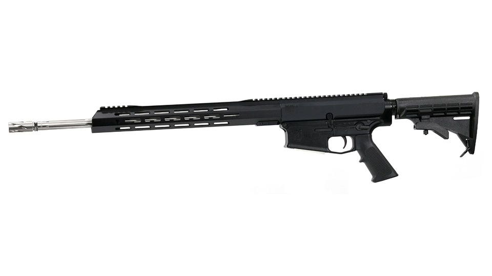 BC-10 .308 Right Side Charging Forged Rifle, 20" 416R SS Straight Fluted Heavy Barrel, 1:10 Twist, Rifle Length Gas System, 15" MLOK Split Rail