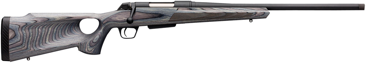 Winchester Guns 535727289 XPR Thumbhole Varmint SR 6.5 Creedmoor 3+1 Cap 24" TB Blued Perma-Cote Rec Matte Black Laminat
