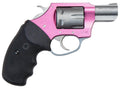 Charter Arms 52230 Pathfinder Lite Pink Lady Small 22 LR, 8 Shot 2" Matte Stainless Steel Barrel & Cylinder, Pink Alumin