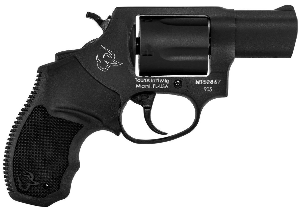 Taurus 2905021 905  9mm Luger 5rd 2" Barrel, Overall Matte Bl...