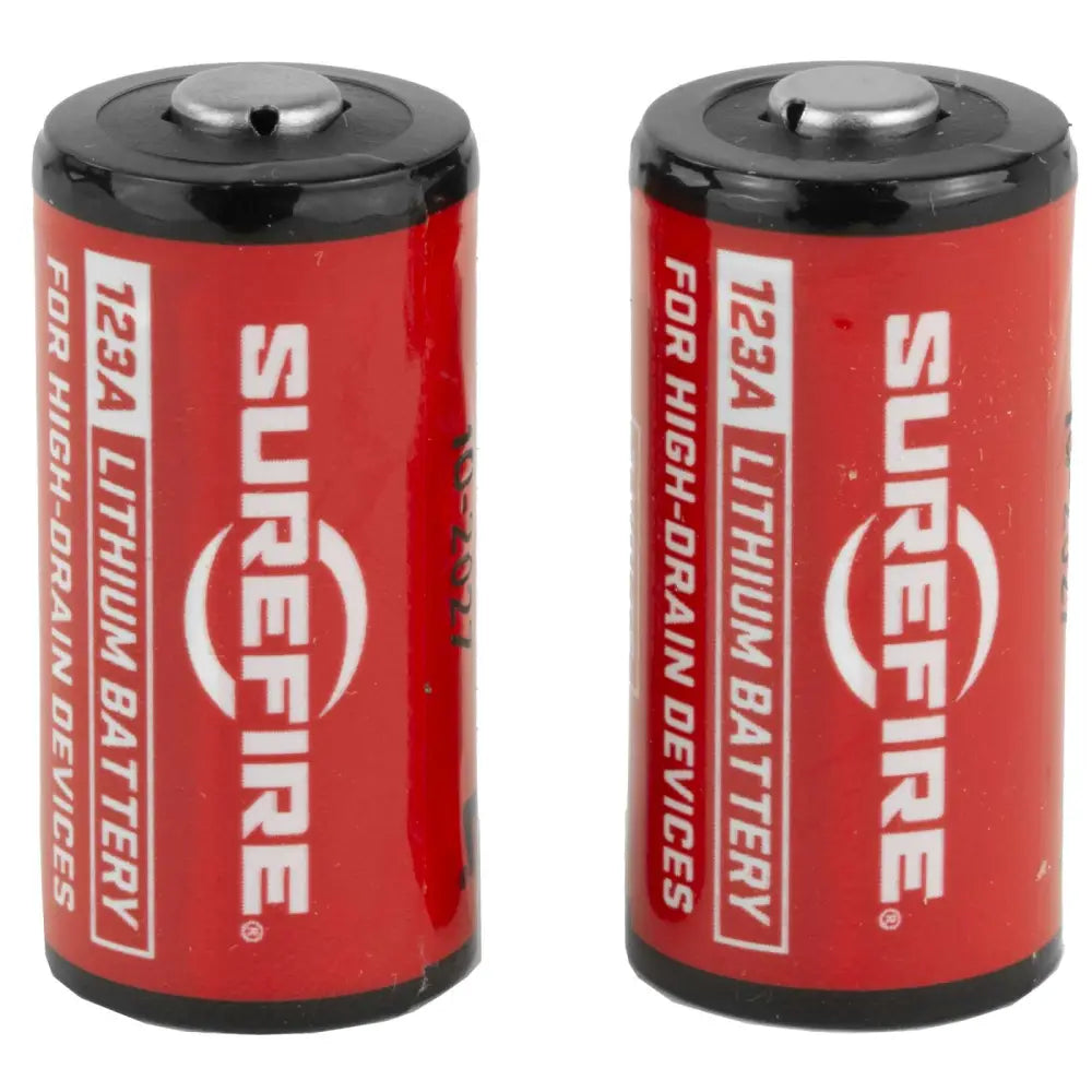 SUREFIRE 2X SF123A CARDED (ORDER MULTIPLES OF 12)