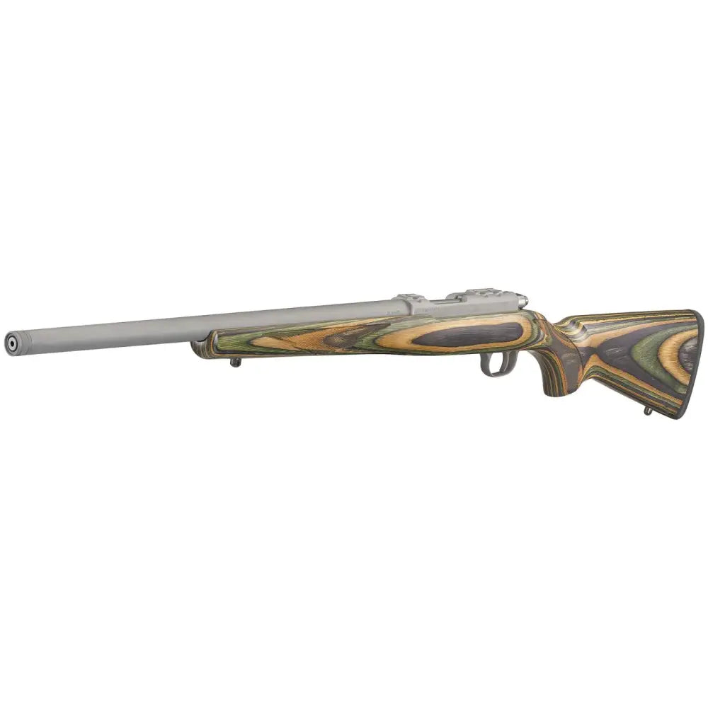 RUGER M77 77/17 RFL 17WSM 18.5" MT STS BBL, GREEN MTN STOCK, THREADED