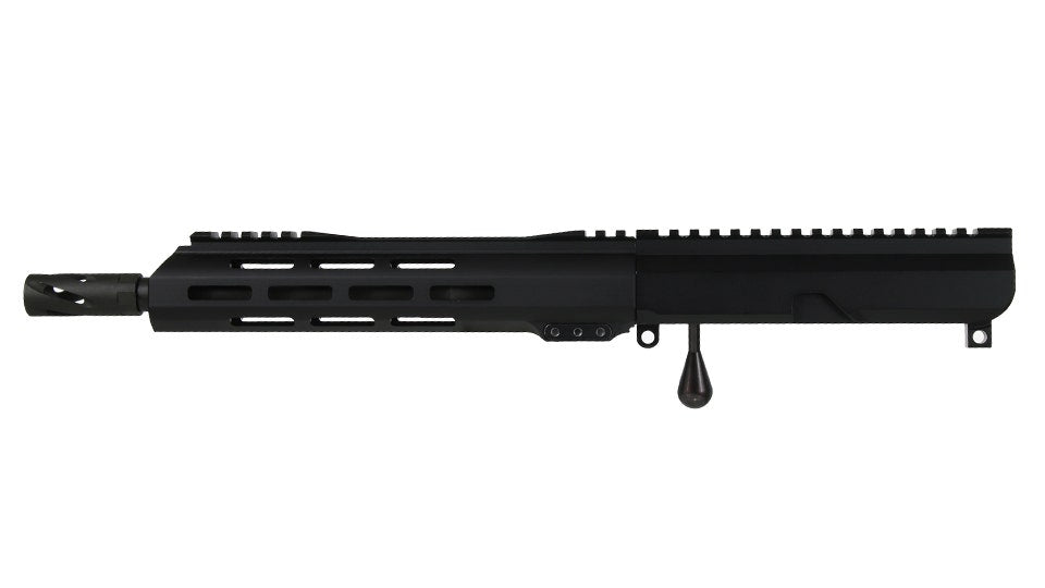 BC-15 .300 Blackout Bolt Action Style Complete Upper Assembly, 10.5" Parkerized Heavy Barrel, 1:8 Twist, Hammer Forged, Bufferless, 10" M-LOK Rail