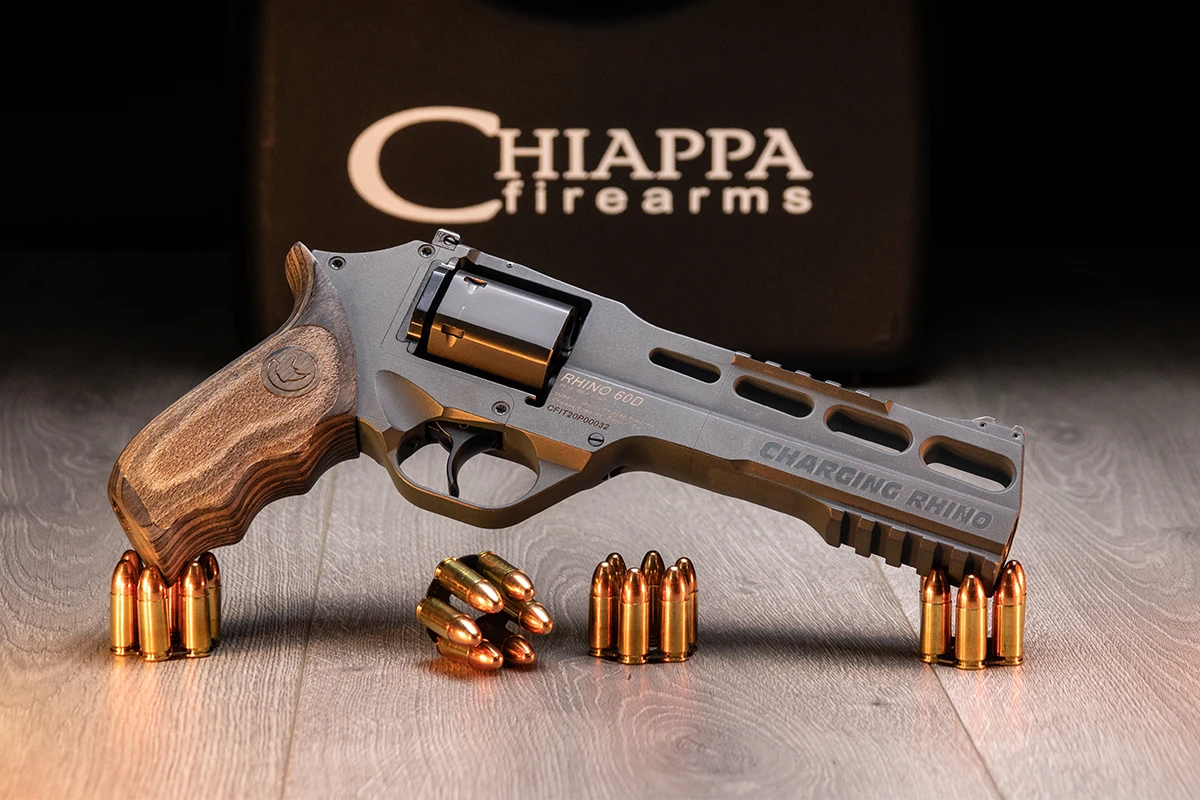Chiappa Charging Rhino 60DS GEN II 6" 9mm Revolver - 6 Round