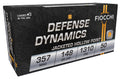 Fiocchi 357E Defense Dynamics  357Mag 148gr Jacketed Hollow Point 50 Per Box/20 Case