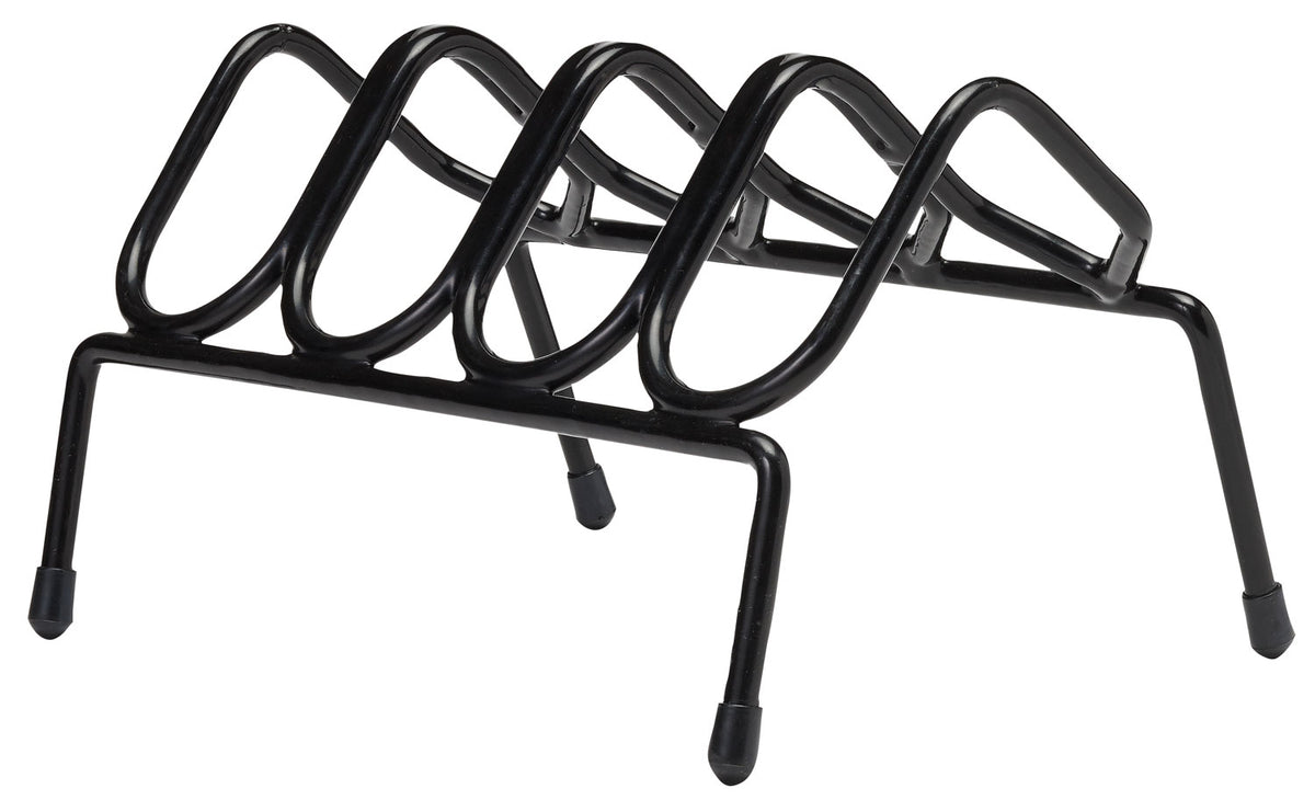 SnapSafe 75820 Pistol Rack  Black PVC Coated Steel Holds 4 Handgun