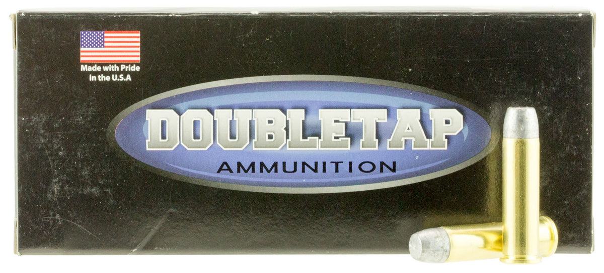 DoubleTap Ammunition 357M180HC Hunter  357Mag 180gr Hard Cast Solid 20 Per Box/50 Case