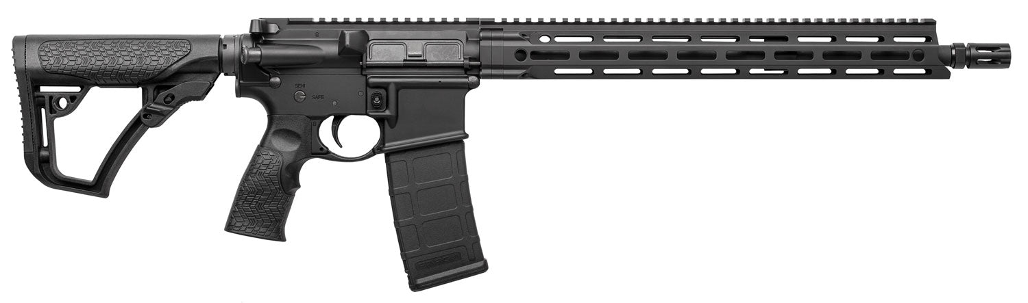 Daniel Defense 0212802081047 DDM4 V7 5.56x45mm NATO 30+1 16" Threaded Barrel w/Flash Suppressor, Black Hard Coat Anodize