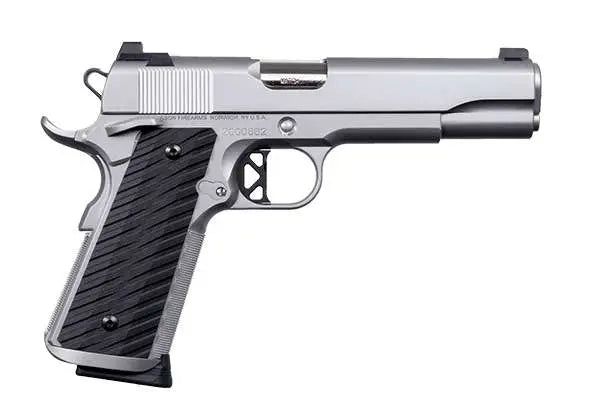 DAN WESSON VALOR 45ACP PISTOL 5" STS, TRITIUM SIGHTS, AMBI, G10 GRIP 8RD