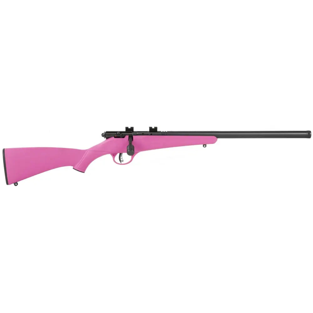 SAVAGE RASCAL FV-SR PINK 22LR RIFLE 16.1" THREADED 1 SHOT