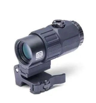 dEOTECH 5 PWR MAGNIFIER W/STS MT BLK