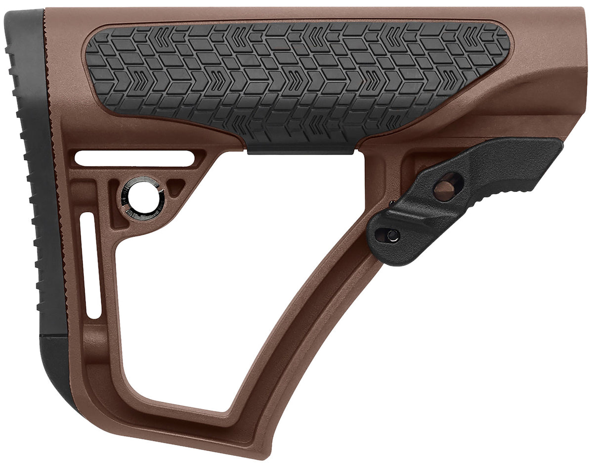 Daniel Defense 2109104179011 OEM  Mil-Spec Brown Synthetic for AR-Platform with Mil-Spec Receiver Extension (Tube Not In