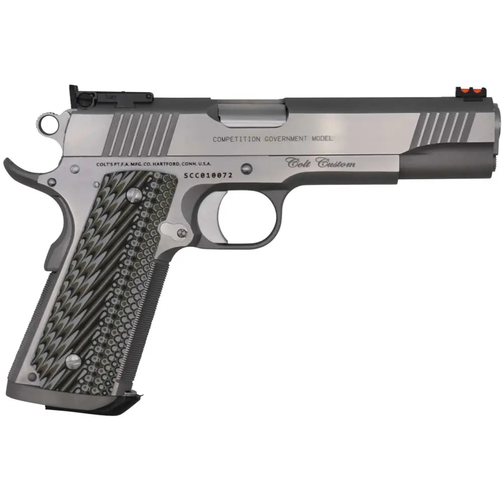 COLT 1911 CUSTOM COMPETITION 38 SUPER 5" STAINLESS