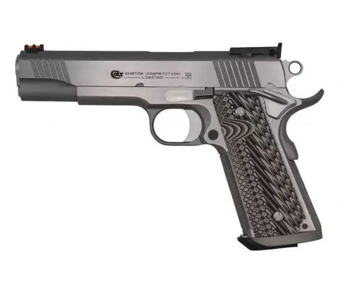 COLT 1911 CUSTOM COMPETITION 38 SUPER 5" STAINLESS