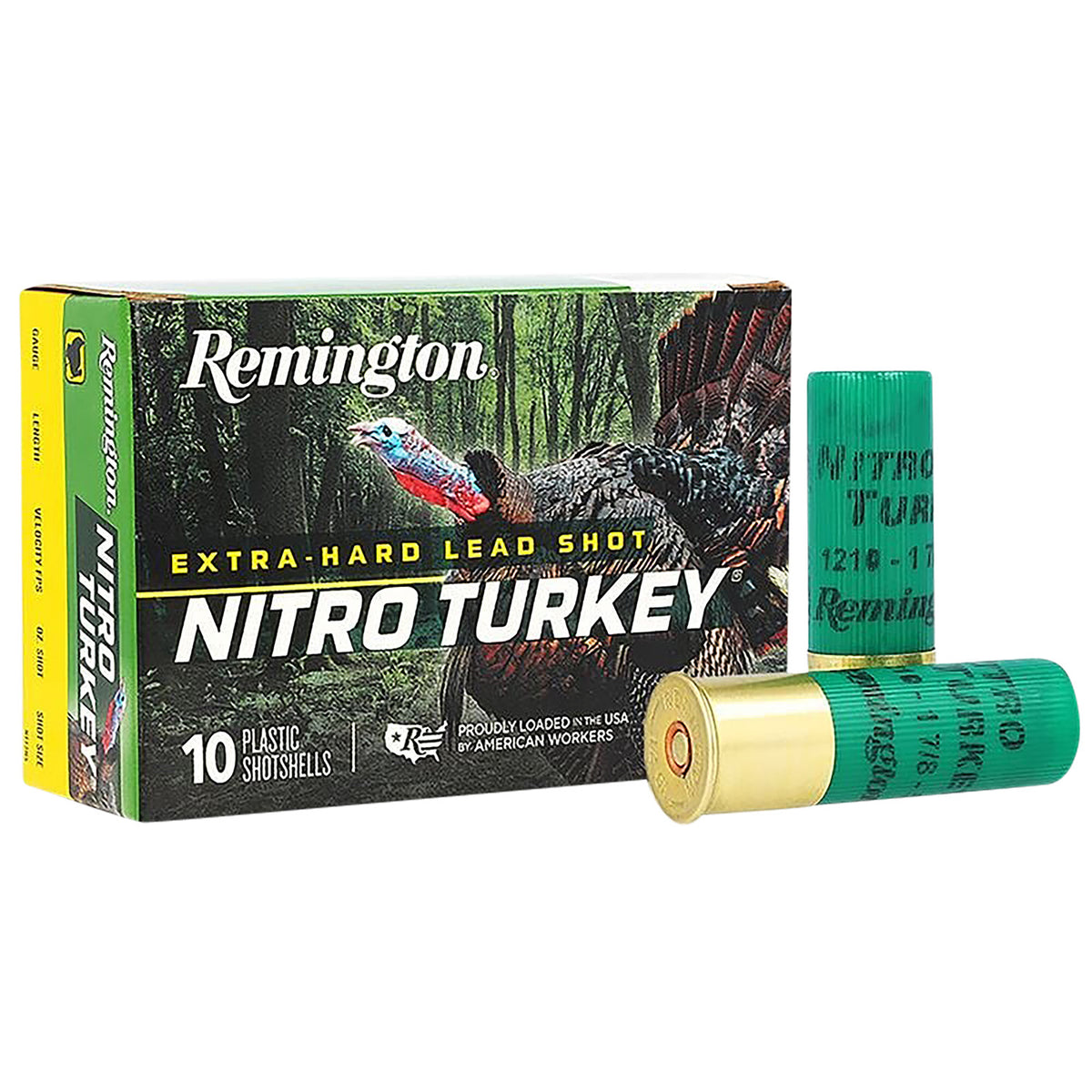 Remington Ammunition 26697 Nitro Turkey  12Gauge 3" 1 7/8oz 6Shot 10 Per Box/10 Case