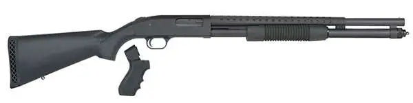 MOSSBERG 590 SECURITY PERSUADER 12G 20" BLK 8RD W/ PSTL GRP