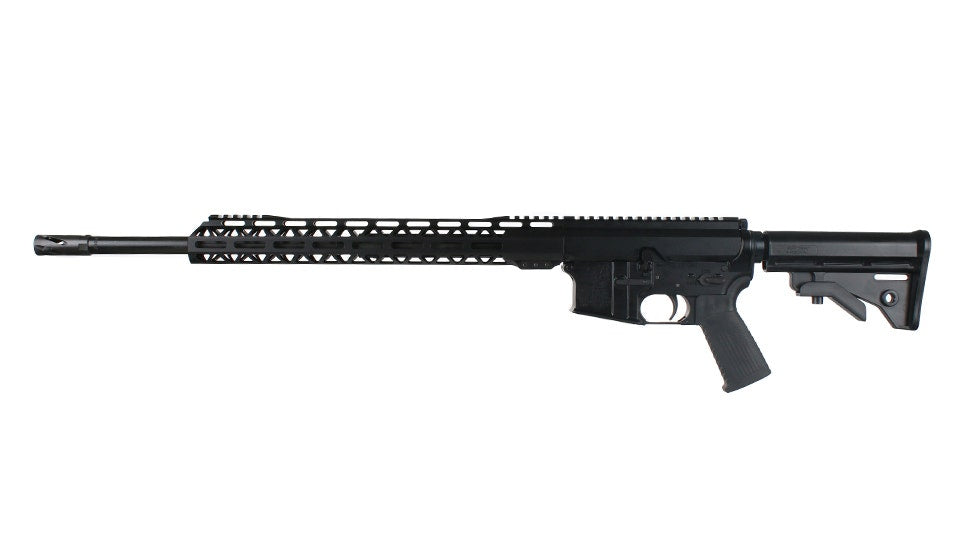 BC-15 .223 Wylde Bolt Action Style Complete Rifle, 20" Black Nitride Government Barrel, 1:8 Twist, 15" M-LOK Rail