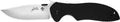 Kershaw 6034T CQC 7K 3.25" Folding American Tanto Plain Satin/Stonewashed 8Cr14MoV SS Blade Bead Blasted/Black G10/SS Ha