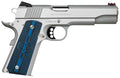 Colt Mfg O1072CCS Competition Government 9mm Luger 9+1 5" Stainless National Match Barrel, Stainless Steel Serrated Slid