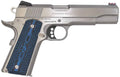 Colt Mfg O1073CCS Competition Government 38 Super 9+1 5" Stainless National Match Barrel, Serrated Slide & Frame w/Beave