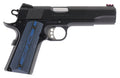 Colt Mfg O1970CCS Competition Government 45 ACP 8+1 5" Stainless National Match Barrel, Blued Serrated Carbon Steel Slid