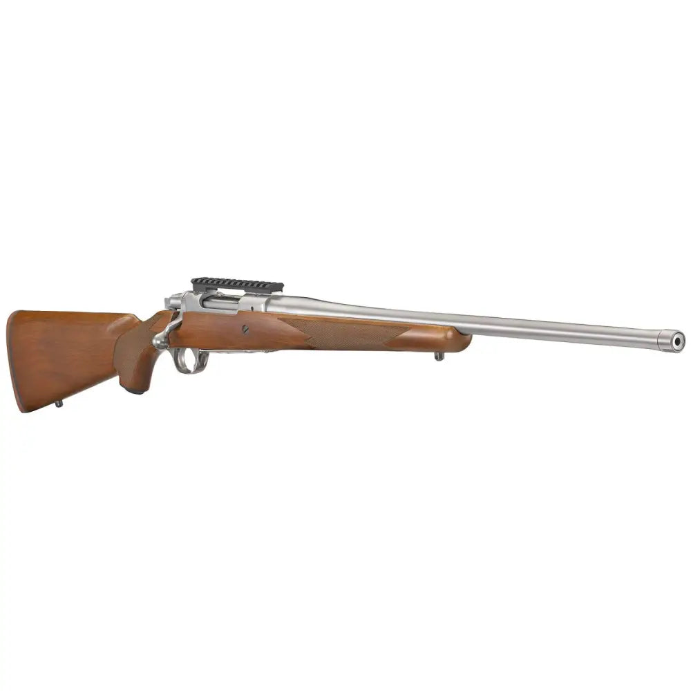 RUGER HAWKEYE HUNTER 6.5PRC BOLT RFL 22" STS THRDED BBL, AMERICAN WALNUT STOCK 3RD