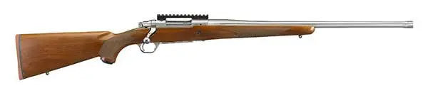 RUGER HAWKEYE HUNTER 6.5PRC BOLT RFL 22" STS THRDED BBL, AMERICAN WALNUT STOCK 3RD