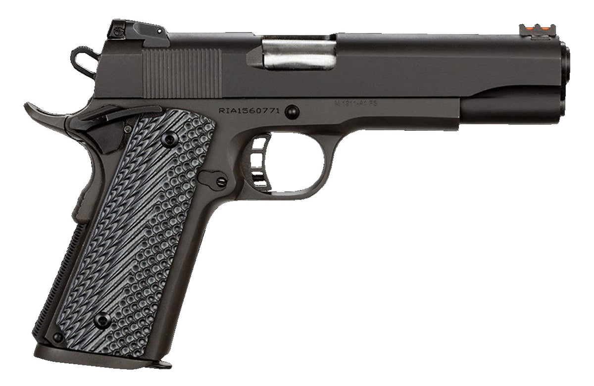 Rock Island 51623 Rock Ultra FS 9mm Luger Caliber with 5" Barrel, 10+1 Capacity, Overall Black Parkerized Finish Steel, 