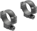 Leupold 51041 Ringmounts Scope Ring Set Matte Black Steel, 30mm Tube Medium Dovetail Fits Ruger M77