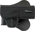 BULLDOG POLY ISP W METAL CLIP RH ONLY FITS S&W J FRAME/TAURUS 85 ( 12 PER CASE )