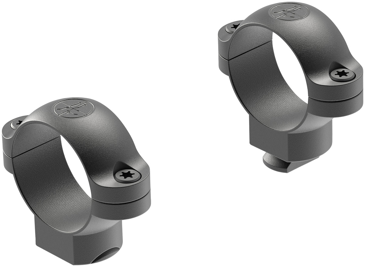 Leupold 49901 Standard  Matte Black 1" Medium