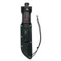 Rothco Military Fighting Utility Knife With Leather Handle