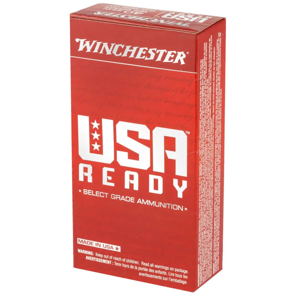 .40 165GR FMJ FLT NOSE 50RDS