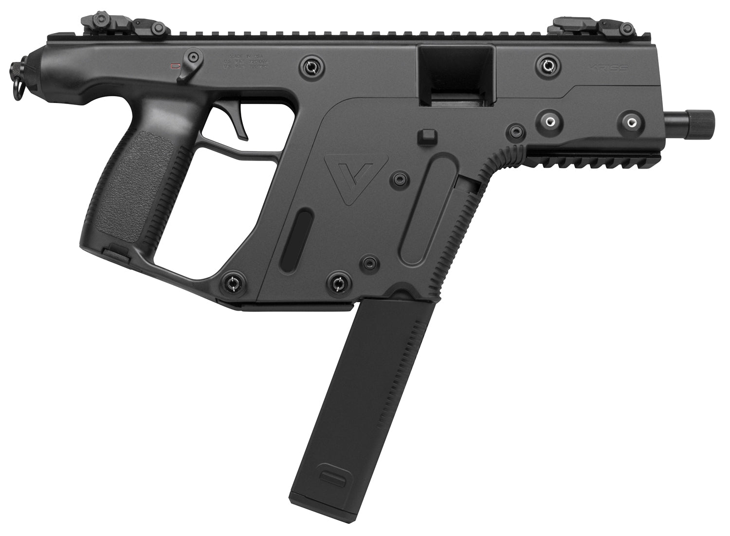 Kriss USA KV45PBL20 Vector SDP Gen2 45 ACP 30+1 5.50" Black Nitride Threaded Barrel, Black Picatinny Rail Receiver, Blac