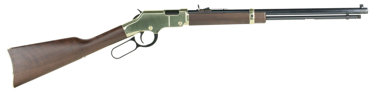 Henry H004 Golden Boy  22 LR Caliber with 16 LR/21 Short Capacity, 20" Octagon Barrel, Brasslite Metal Finish & American