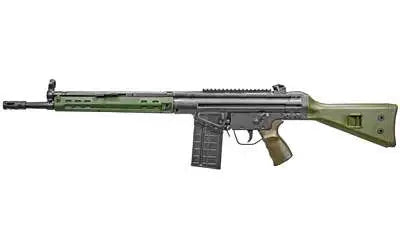PTR 113 91 308 16" RIFLE GIRK GREEN FURNITURE W/WLD SCP MNT