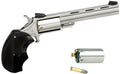 North American Arms MMC Mini-Master *CA Compliant 22 LR 22 WMR 5 Shot 4" Stainless Vent Rib Barrel, Stainless Steel Fram