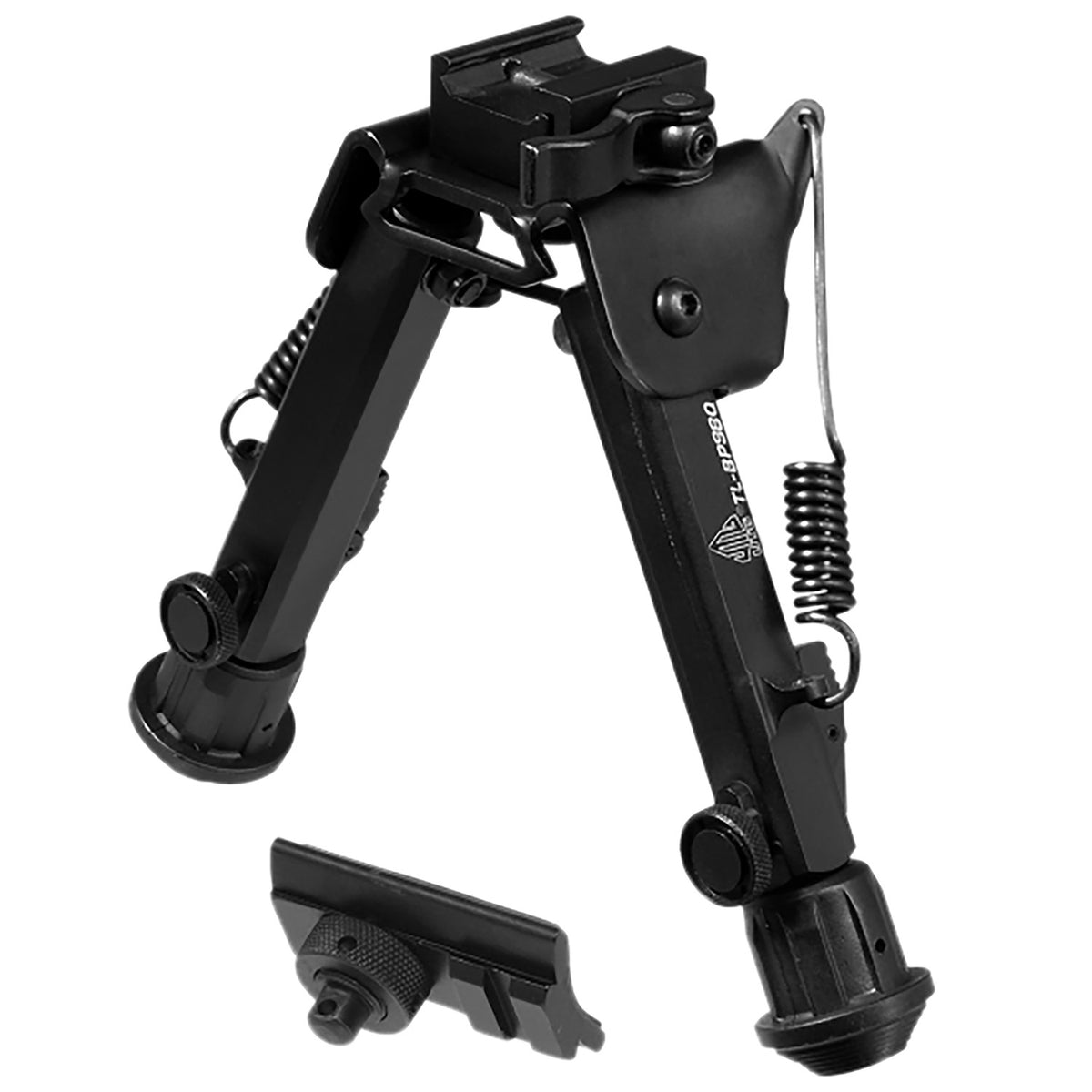 UTG TLBP98Q Super Duty  Quick Detach Black 6-8.5" Metal