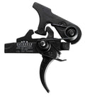 Geissele Automatics 05101 SSA  Two-Stage Curved Trigger with 4.25-4.75 lbs Draw Weight & Black Oxide Finish for AR-Platf