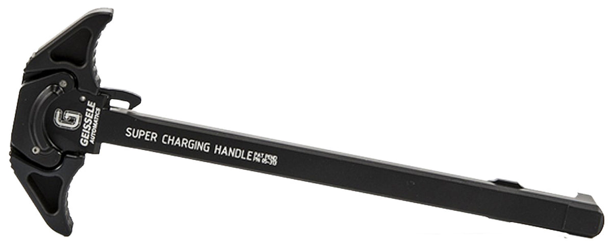 Geissele Automatics 05476B Super  AR-10 Black Black Hardcoat Anodized 7075-T6 Aluminum Ambidextrous Hand
