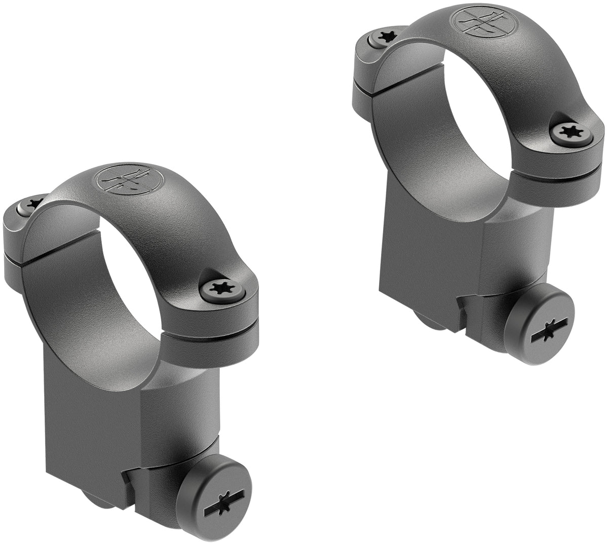 Leupold 50217 Ringmounts  Matte Black Ruger No.1/77/11 1" High