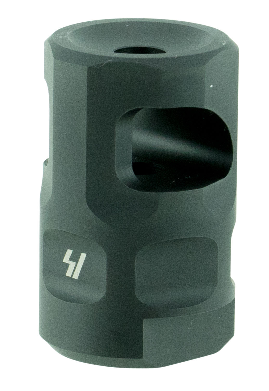 Strike Industries SAILCOMP Sail Comp  Black Steel with 1/2"-28 tpi Threads, 1.57" OAL & 0.26" Diameter for 223 Rem, 5.56